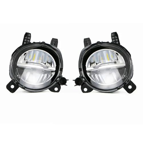 JQUAL Auto Front LED Nebel Licht Für BMW F30 F22 F35 F36 F34 F20 F32 LCI Scheinwerfer Nebel Lampe Nebelscheinwerfer 63177315560 63177315559 von JQUAL