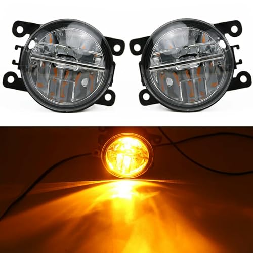 JQUAL Paar Links & Rechts Nebel Lampe Montage Für Ford 2008 Fokus Für Suzuki Swift Renault Opel Front Stoßstange Anti Nebel licht Modifizierte LED von JQUAL