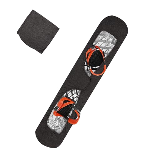 Snowboard-Schutzhülle, Snowboard-Schutzhülle, weiche Schutzhülle mit offener Bindung, Snowboard-Tasche für Reisen, Geschenk für Snowboarder, geeignet für 150 bis 170 Snowboarder (S) von JRAIYBZ