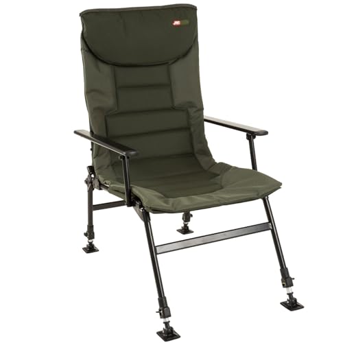 JRC Stühle für die Fischerei Defender Hi-Recliner Armchair 92x95x56 cm Carpfishing Feeder von JRC