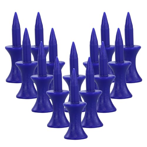 JRSHIRLEYLTD Golf Tees Kunststoff Driver 38 mm Set Wert 150 Stück, Golftee Lang Plastik Blau, Premium Langlebig Abstufung Castle Tee 1-1/2" JRSHIRLEYLTD Golf Tees Kunststoff Driver 38 mm Set Wert 150 Stück, Golftee Lang Plastik Blau, Premium Langlebig Abstufung Castle Tee 1-1/2" von JRSHIRLEYLTD