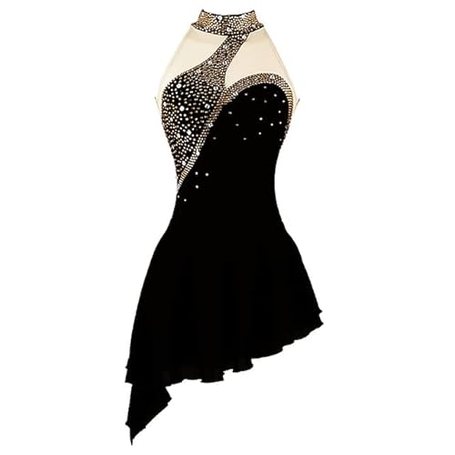 JRUIA Professionelles Eiskunstlaufkleid Für Mädchen Ärmellose Gymnastik Performance Kleidung Strass Eistanz Skating Kleidung Ballett Rollschuh Röcke Handgemacht,B,L JRUIA Professionelles Eiskunstlaufkleid Für Mädchen Ärmellose Gymnastik Performance Kleidung Strass Eistanz Skating Kleidung Ballett Rollschuh Röcke Handgemacht,B,L von JRUIA