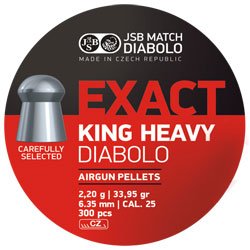 JSB Exact King Heavy 6,35 von JSB