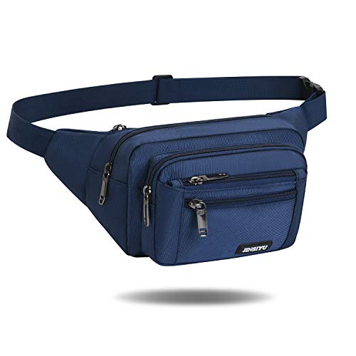 Bauchtasche für Herren und Damen | Wanderrucksäcke Sporttaschen Fahrrad | Stadt der Sicherheit für Reisen oder Outdoor Sport Waist Pack Fanny Pack für Alltag oder Wandern, blau, L Bauchtasche für Herren und Damen | Wanderrucksäcke Sporttaschen Fahrrad | Stadt der Sicherheit für Reisen oder Outdoor Sport Waist Pack Fanny Pack für Alltag oder Wandern, blau, L von JSDing