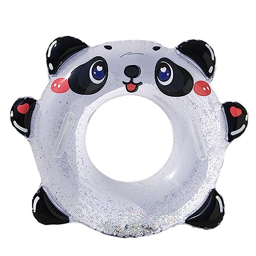 Aufblasbare Panda Float Schwimmen Ringe Schwimmen Pool Badewanne Schwimmen Float Outdoor Infant Spielzeug Party von JSGHGDF