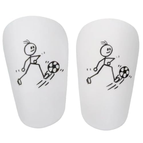 JSGHGDF 1 Paar Fußball Schienbeinschoner Fußball Schienbeinschoner Extras Kleine Schienbeinschoner Geeignet Für Erwachsene Jugendliche Kinder 8 X 5 cm 10 X 6 cm 12 X 7 8 cm von JSGHGDF