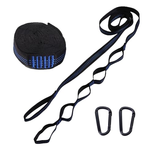 JSGHGDF 2Pcs Einstellbare Hängematte Strap Gürtel Outdoor Reise Schaukel Baum Suspension Strap Outdoor Camping Zubehör Einfach Zu Bedienen von JSGHGDF