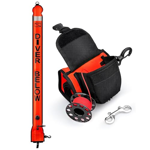 JSGHGDF Oberflächen Marker Bojen Und Tauchgänge Rollenset Aufblasbare Scubas Signale Röhrchen Sicherheitswurst Mit Taucherspulenrolle Und Clip Open Bottom Blatable Dives Float Float JSGHGDF Oberflächen Marker Bojen Und Tauchgänge Rollenset Aufblasbare Scubas Signale Röhrchen Sicherheitswurst Mit Taucherspulenrolle Und Clip Open Bottom Blatable Dives Float Float von JSGHGDF