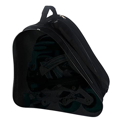 JSGHGDF Schlittschuhtasche Schlittschuhtasche Verstellbarem Schultergurt Atmungsaktives Oxford Aufbewahrungstasche Eislaufschuhe Schlittschuhtasche von JSGHGDF