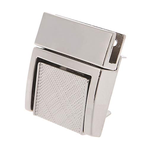 JSGHGDF Schnallen-Drehverschluss für Taschenform, Handtasche, Drehschlösser, Taschenverschluss, silber, L JSGHGDF Schnallen-Drehverschluss für Taschenform, Handtasche, Drehschlösser, Taschenverschluss, silber, L von JSGHGDF
