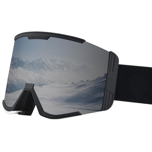 JSGHGDF Schutzlinsen Schneebrillen Große Skating Brillen Skibrillen Frauen Schnee Snowboardbrillen von JSGHGDF