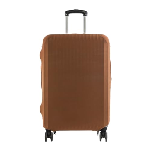 JSGHGDF Stilvolle und staubdichte Kofferhülle schützt Ihr Gepäck vor Kratzern und Staub, Braun, 20 inches von JSGHGDF