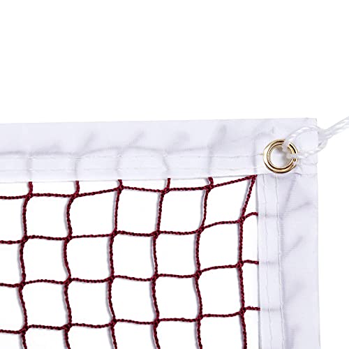 JSHAHA Badminton-Netz für Indoor Outdoor Garten Stand Nylon 610 x76 cm Rot Tragbar ohne Gestell JSHAHA Badminton-Netz für Indoor Outdoor Garten Stand Nylon 610 x76 cm Rot Tragbar ohne Gestell von JSHAHA