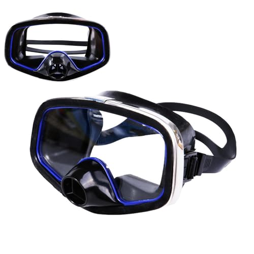 JSHDUSA Taucherbrille | Wide View Swim Masque - Schwimmmasken für Erwachsene, großer Rahmen, Schwimmmaske, Tauchausrüstung für Training von JSHDUSA