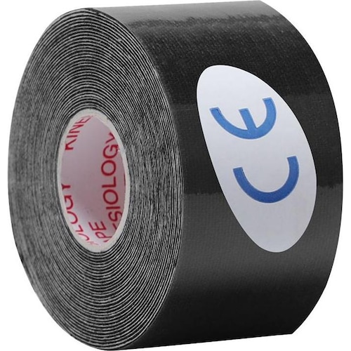 JTI, Kinesio Tape, Kinesiologie-Tape, Schwarz - 5 m (5 m) von JTI