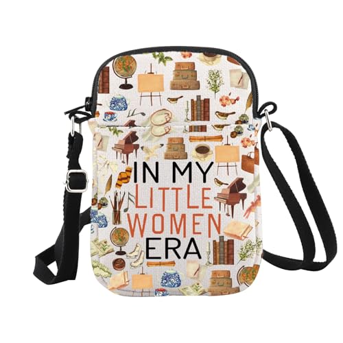 Bücherliebhaber Geschenk Bücherwurm Little Women Merch in My Little Women Era Make-up-Tasche, Damen Era Cr EU, Kosmetiktasche mit Aufdruck von JTOUK