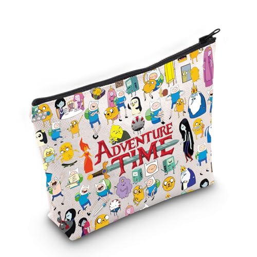 Cartoon-TV-Show-Geschenk, Cartoon-Charakter, Geschenk, Abenteuer, Cartoon-Liebhaber, Make-up-Tasche, Cartoon-Netzwerk-Liebhaber, Adventure Bag EU, Kosmetiktasche mit Aufdruck von JTOUK