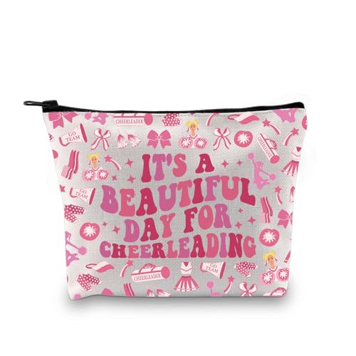 Cheerleader-Geschenk für Cheerleader-Team, Geschenk für Cheerleader, Mama, Dankeschön, "It's Beautiful Day for Cheerleader", Make-up-Tasche für Cheerleader-Liebhaber, Für Cheerleading-Tasche EU, Cheerleader-Geschenk für Cheerleader-Team, Geschenk für Cheerleader, Mama, Dankeschön, "It's Beautiful Day for Cheerleader", Make-up-Tasche für Cheerleader-Liebhaber, Für Cheerleading-Tasche EU, von JTOUK