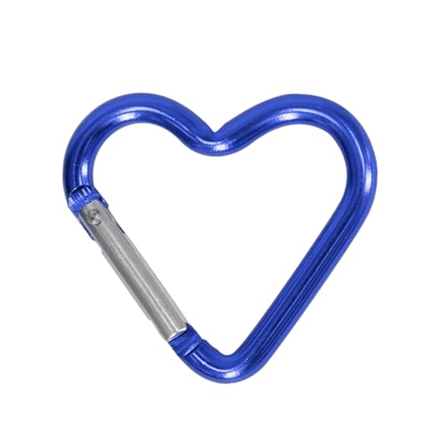 JTQYFI Herz geformte Karabiner Clip Aluminiumlegierung Schlüsselanhänger Clip Frühling Snap Hook Camping Rucksack Clips Karabiner JTQYFI Herz geformte Karabiner Clip Aluminiumlegierung Schlüsselanhänger Clip Frühling Snap Hook Camping Rucksack Clips Karabiner von JTQYFI