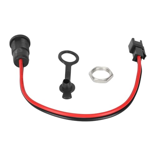 JTQYFI Ladebuchsen Für Elektroroller 5 5 X 2 1 Mm Buchsen Panelmontage Wasserdichter Anschluss Mit Kabel JTQYFI Ladebuchsen Für Elektroroller 5 5 X 2 1 Mm Buchsen Panelmontage Wasserdichter Anschluss Mit Kabel von JTQYFI