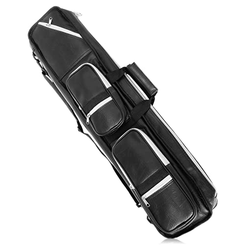 JTVTW 4 x 8 Tasche für Billardqueues Weiche Queue Tasche für 4 Kolben, 8 Schäfte Schwarz JTVTW 4 x 8 Tasche für Billardqueues Weiche Queue Tasche für 4 Kolben, 8 Schäfte Schwarz von JTVTW