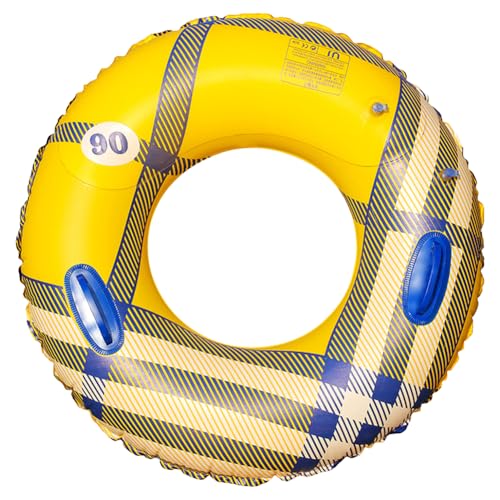 JUCHRZEY Aufblasbarer Schwimmring, Pool-Schwimmringe, auslaufsicher, mit Griff, Schwimmringe, Floaties, Wasserspielgeräte, PVC-Poolschwimmer für Pool, Strand von JUCHRZEY