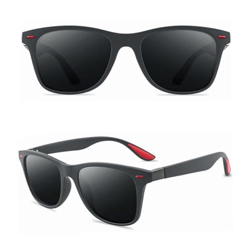 JUCHRZEY Polarisierte Sonnenbrille, UV400, Sportbrille, blendfrei, runde Sonnenbrille, leichte Fahrbrille, Brille for Outdoor-Sportarten von JUCHRZEY