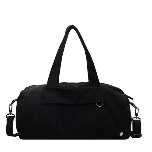 JUCHRZEY Reisetasche für Herren und Damen, große Kapazität, Weekender-Tasche, Nylon, Verstellbarer Schultergurt, Messenger-Tasche, solide Umhängetasche für Reisen, Geschäftsreisen, Sport von JUCHRZEY