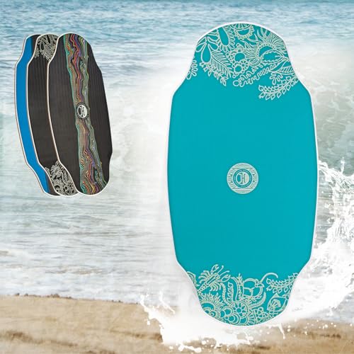 JUCKER HAWAII Skimboard HPL AKA Blue Pro - Profi Skimboard mit doppelseitiger HPL Beschichtung und Eva Anti-Rutsch Schicht, High-End Skimboard - Ultra schnell, langlebig und bis 115 kg belastbar JUCKER HAWAII Skimboard HPL AKA Blue Pro - Profi Skimboard mit doppelseitiger HPL Beschichtung und Eva Anti-Rutsch Schicht, High-End Skimboard - Ultra schnell, langlebig und bis 115 kg belastbar von JUCKER HAWAII