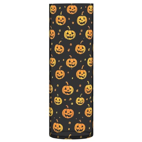 JUMBEAR Süße, orangefarbene Halloween-Kürbisvase für Blumen, transparente Halloween-Vase, rustikale Heimdekoration für modernes Bauernhaus, ideales Regal, Tisch und Eingangsdekoration von JUMBEAR