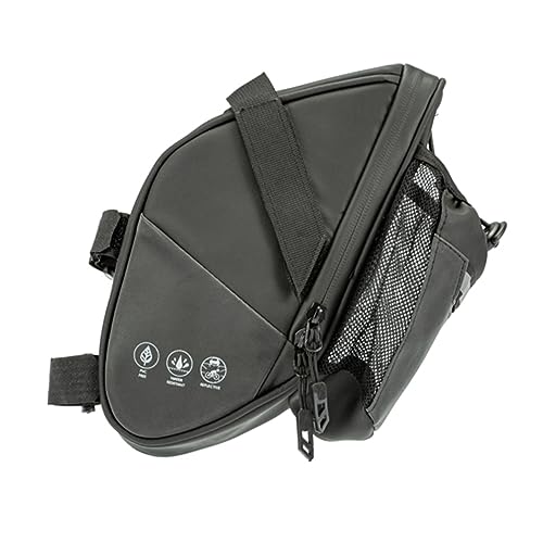 JUMPLAWN Mountainbike Sitzbeutel Wasserfeste Fahrradtasche Reflektierende Fahrradtasche Für Kapazität Für Lagerung Von Zubehör Und Werkzeugen Am Fahrradsattel von JUMPLAWN