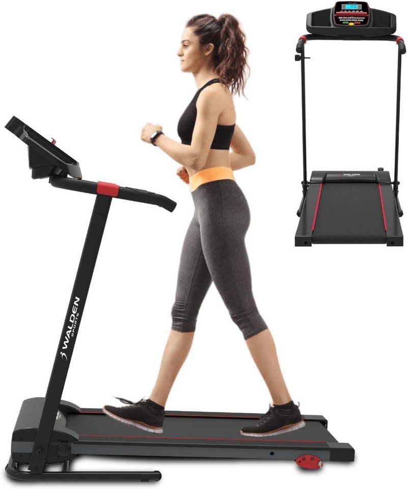 JUNG Laufband Walden Elektrisches Laufband, Klappbar leise,bis 110kg für Zuhause (Klappbares Lauf Band Elektrisch, Walking Pad, Treadmill für Zuhause, Sportgeräte für Zuhause, für abnehmen Sport, für Haus, Joggen), Laufbänder, Winter laufen, Sport von JUNG