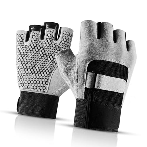 JUNNASALIKER 1 Paar Gym Handschuhe Gewichtheben Fäustlinge Outdoor Sport Handschuhe Atmungsaktive Handschuhe Für Gewichtheben von JUNNASALIKER