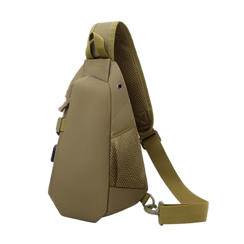 JUNNASALIKER Brusttasche Für Herren Tagesrucksäcke Kleine Umhängetasche Lässige Umhängetasche Slings Rucksack Outdoor Schulterrucksack Zum Wandern von JUNNASALIKER