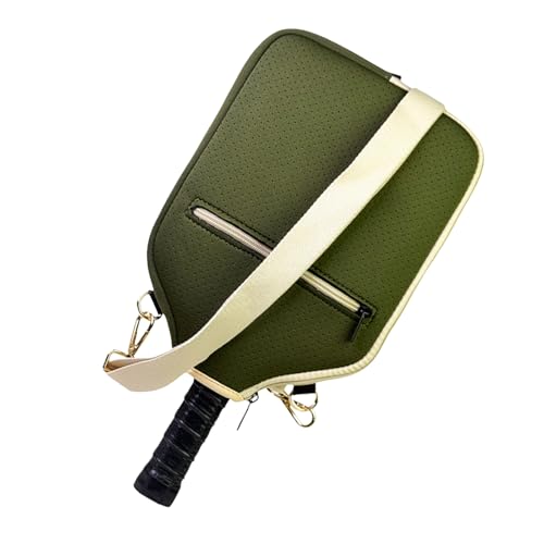 JUNNASALIKER Pickleballs-Tasche, verstellbare Pickleballs, Schultertasche, Pickleballs, Tragetasche, Pickleballs, Paddeltasche für Damen und Herren von JUNNASALIKER