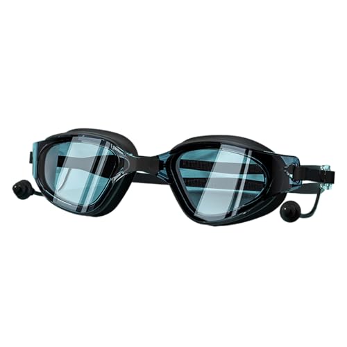 JUNNASALIKER Schwimmbrille, Unterwasserbrille, Antibeschlagschutz, kein Auslaufen, klar und einfach anzupassen, für Erwachsene von JUNNASALIKER