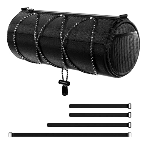 JUNNASALIKER Vorderradtasche Rahmentasche, Umhängetasche, wasserdicht, 2,20 l, Fahrradtasche, Lenkertasche, Klappfahrräder, Lenkertasche von JUNNASALIKER