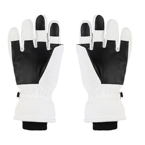 JUNNASALIKER Winter-Skihandschuhe für Herren und Damen, Touchscreen, Schnee, Ski-Handschuhe, Winter, warme Handschuhe, Snowboard, Winterhandschuh zum Skifahren von JUNNASALIKER