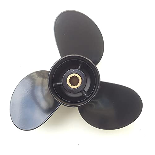 JUNPIY 10 1/2x11 15 PS-35 PS, for Johnson-Propeller, Aluminium-Propeller, 14 Zähne, for Johnson-Bootszubehör, Marine-Propeller Sup Propeller von JUNPIY