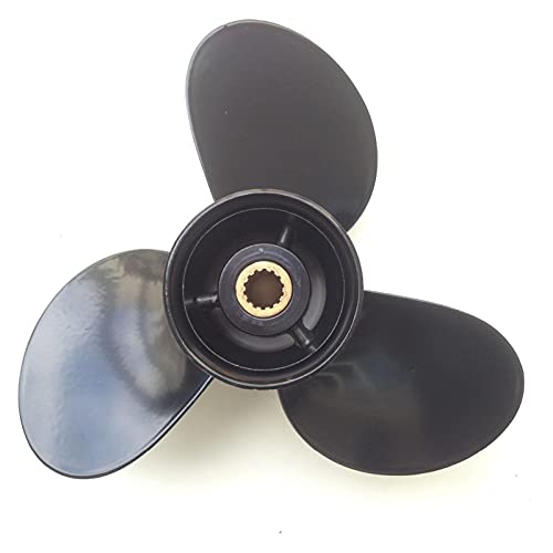 JUNPIY 10x13 15 PS-35 PS, for BRP-Propeller, Aluminium-Propeller, 14 Zähne, BRP-Bootszubehör, Marine-Propeller Sup Propeller von JUNPIY