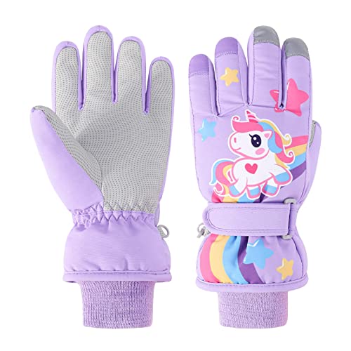 Kinder Winter Skihandschuhe Wasserdicht Snowboard Handschuhe Anti-Rutsch Plüsch Gefüttert Warm Einhorn Handschuhe für Mädchen Jungen 5-7 Jahre alt Kinder Winter Skihandschuhe Wasserdicht Snowboard Handschuhe Anti-Rutsch Plüsch Gefüttert Warm Einhorn Handschuhe für Mädchen Jungen 5-7 Jahre alt von JUPSK