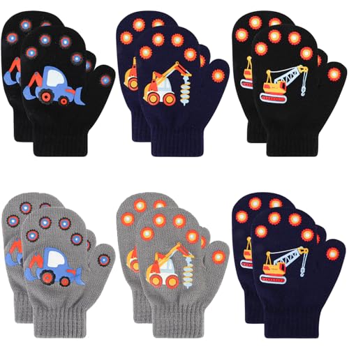 Kleinkind Fäustlinge Baby Strickhandschuhe Winter Warme Stretch Bagger Fäustlinge für Kinder Jungen Mädchen 1 2 3 4 Jahre 6 Paar Kleinkind Fäustlinge Baby Strickhandschuhe Winter Warme Stretch Bagger Fäustlinge für Kinder Jungen Mädchen 1 2 3 4 Jahre 6 Paar von JUPSK