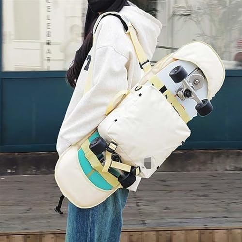 JUVENIL Skateboard-Tasche Suitable for Land Surf Double Kick, Universelle Skateboards Tasche, Geeignet für Skateboard Reisen Sport Aufbewahrung(Blue1) von JUVENIL