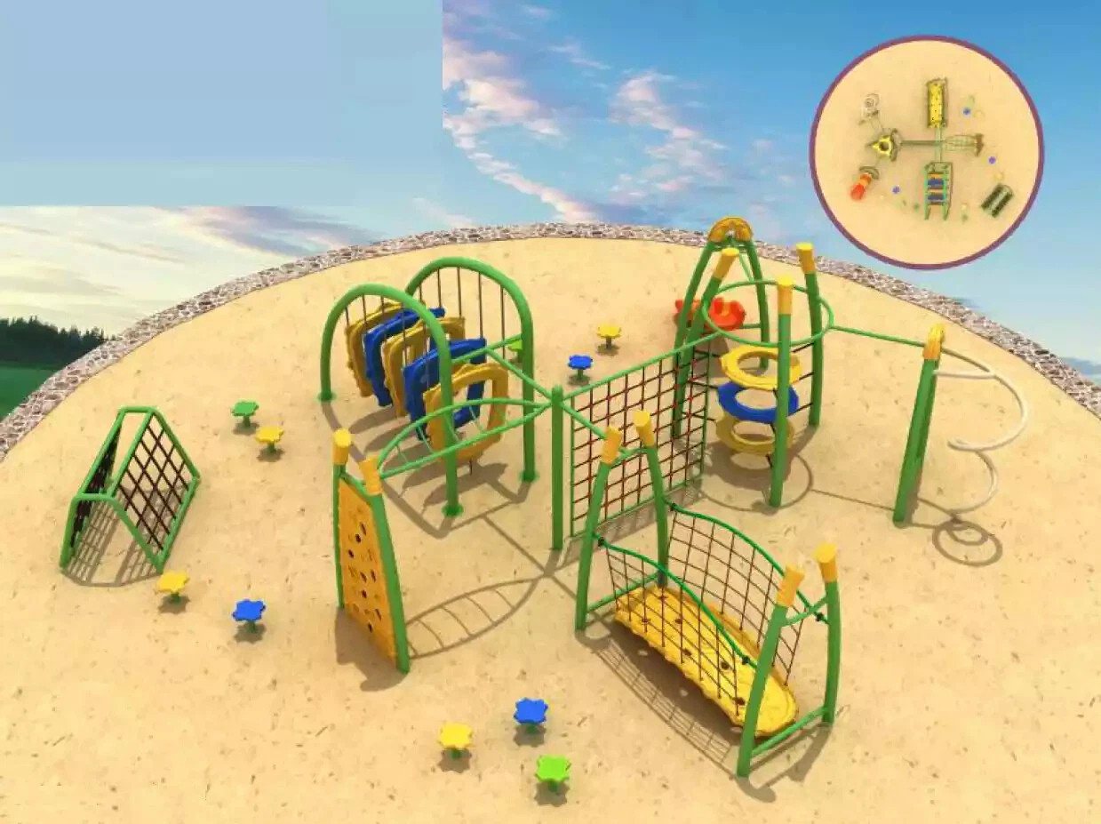 JVmoebel Spielturm für Kinder Sport Spielplatz Outdoor, Made in Europa JVmoebel Spielturm für Kinder Sport Spielplatz Outdoor, Made in Europa von JVmoebel