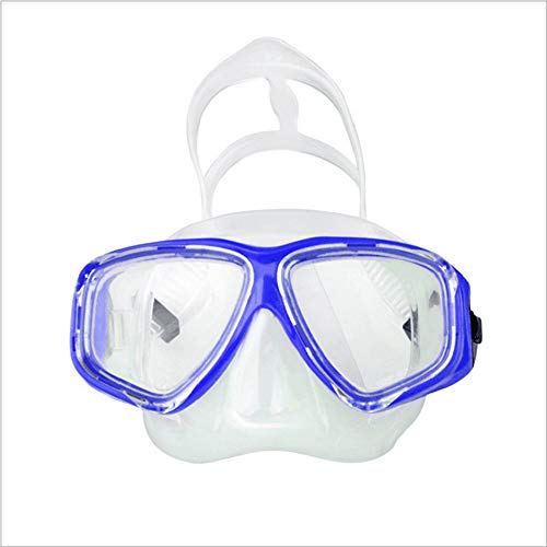 Schnorchelmaske, Taucherbrille, Panorama-Tauchbrille mit Anti-Leck-Folie, für Erwachsene/Schnorcheln/Tauchen/Schwimmen Feito NA China von JWXFGHJT