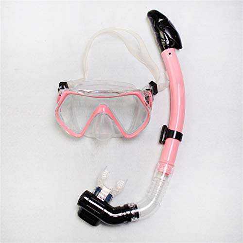 Tauchmasken Professionelle Schnorchelmaske Schnorchel Antibeschlagbrille Brillenset Halbtrockener Atemschlauch Schwimmbrille Pool-Tool für Erwachsene von JWXFGHJT