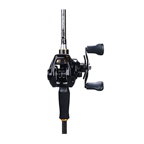 The Fishing Roding Angelrute Reel Combo 4 Abschnitte Carbon Fiber Fishing Rodtcasting Reel Angelrute Kit Reise Angelrute von JWXFGHJT