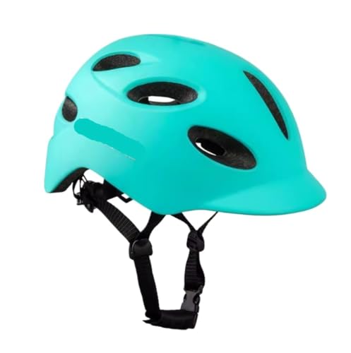 Fahrradhelm Helm Fahrradhelm Mit Wiederaufladbarem USB-Sicherheitslicht Für Pendler In Der Stadt, Geeignet Als Fahrradhelm Im Freien Fahrrad Helm(Blue,M) von JYARZ