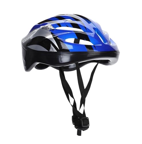 Fahrradhelm Helm Mountainbike-Helm, Leichter, Atmungsaktiver Mountainbike-Helm, Roller-Helm Fahrrad Helm(Blue) von JYARZ