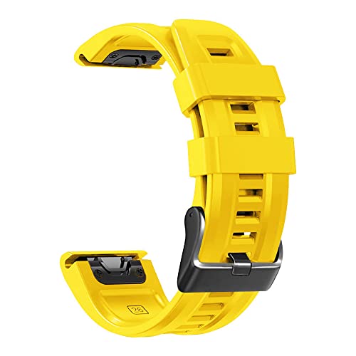 JZLUCAJJ 26 22MM Silikon Quick Release Armband Strap Für Fenix ​​7X 6X 5X 3HR Uhr Easyfit Armband Strap Für Fenix ​​7 6 5 Uhr von JZLUCAJJ